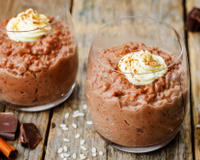 Arroz-doce de chocolate: receita simples