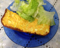 Ometele light de forno com abobrinha - Bavaresco