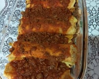 Panqueca de Aveia com Carne Moída 