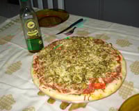 Pizza à moda da casa