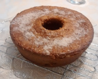 Bolo perfumado de banana e/ou maçã