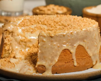 Quem prova, aprova: sempre faço esse bolo de amendoim na Festa Junina do meu bairro e rola até briga pelo último pedaço