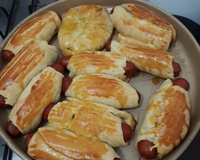 Massa base para salgado assado