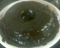 Bolo de chocolate de microondas