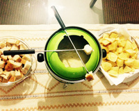 Fondue de queijo simples
