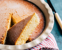 Torta 1234: a receita de sobremesa mais fácil e fofa, você não precisa nem de xícaras de medida para fazer o bolo de 4 ingredientes