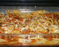 Espaguete à Bolonhesa de Mortadela