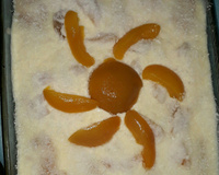 Pavê de pêssego fácil