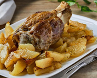 Picanha suína na airfryer