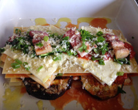 Lasanha de berinjela