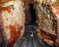 Bolo de banana com goiabada