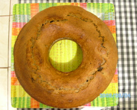 Bolo de banana integral
