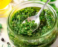 Molho chimichurri para churrasco