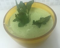 Molho verde delicioso