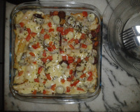 Macarrão sabor pizza