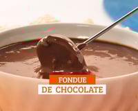 Fondue de chocolate