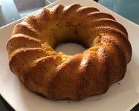 Bolo do Lu - Iogurte com farinha de coco