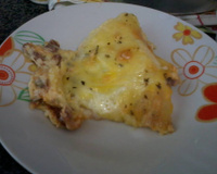 Escondidinho de carne seca com aipim