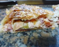 Rocambole de massa de Pastel