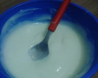 Mingau ou papa de maizena