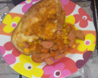 Hot dog de assadeira