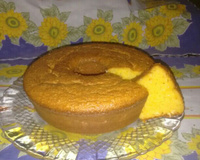 Bolo de milho e milharina