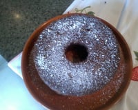 Bolo de chocolate com coco