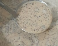 Chá de amendoim com canela