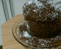 Panetone com recheio tipo prestígio