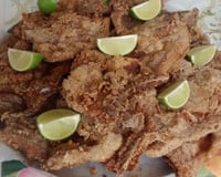 Bisteca de porco crocante