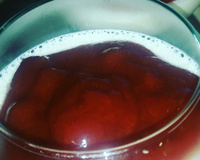 Mousse de queijo com goiabada