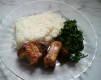 Costelinha com couve