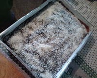 Bolo de milho com leite condensado e coco (sem farinha de trigo)