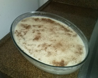 Arroz doce com leite condensado e coco