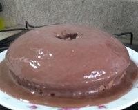 Bolo simples de microondas