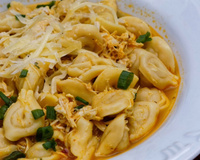 Capeletti de frango cremoso