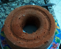 Bolo de chocolate simples