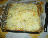 Lasanha de abobrinha com queijo gratinada (sensacional)