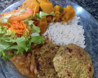 Hambúrguer de lentilha