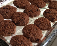 Cookie de aveia e passas