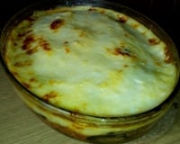 Mussaká rápida, típica grega