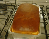 Pão de forma de liquidificador