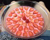 Mousse  de morango
