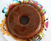 Pudim de chocolate e café