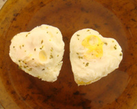 Ovo frito no microondas