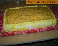 Cobertura de maracujá para bolo