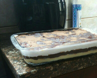 Pavê de bolacha maisena