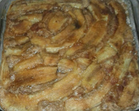 Cuca de banana maravilhosa e fácil