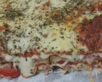 Bauru de forno com pão de forma