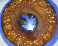 Bolo de banana caramelado